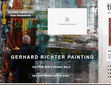 Tablet Screenshot of gerhard-richter-painting.de